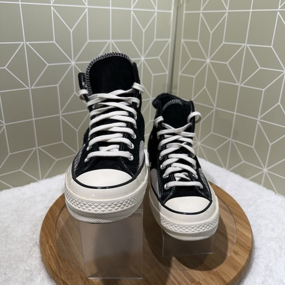 Converse Twisted Prep Patchwork High  166855C‎ Womens 8.5 - Picture 2 of 7